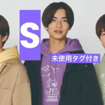 GU 후드티 S 나니와단시 타카하시 쿄헤이 보라색