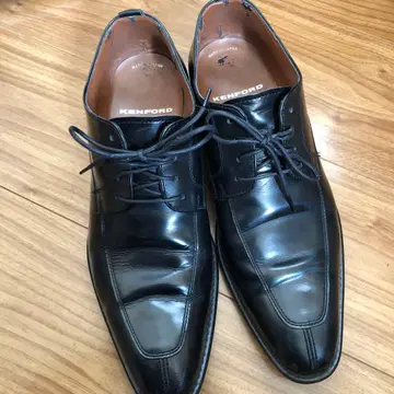 KENFORD 블랙 가죽 신발 26.0
