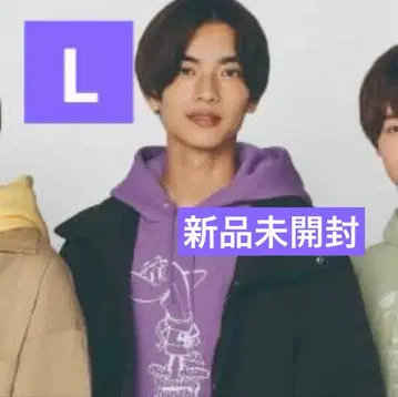 미개봉 새상품 나니와단시 타카하시 쿄헤이 GU 콜라보 후드티 L