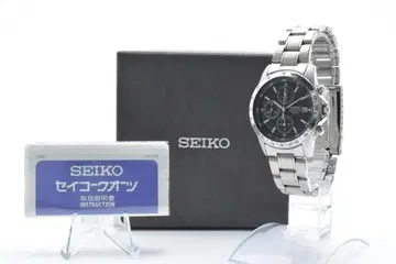 SEIKO 7T92-0DW0 크로노그래프 시계 블랙