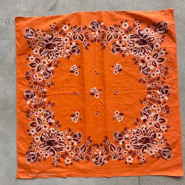 70s usa Wamcraft 빈티지 반다나