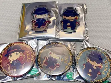 명탐정 코난 아크릴 스탠드 엽서 캔뱃지 카드 세트