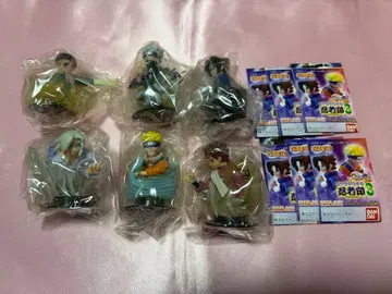 NARUTO 나루토 스탬프 닌자 인 비닐 미개봉품 풀 컴프