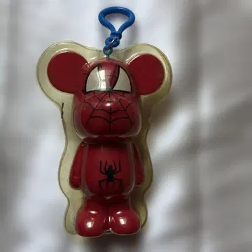 스파이더맨 키링 빨간색