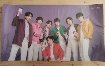 BTS 포스터 Galaxy Z Flip4