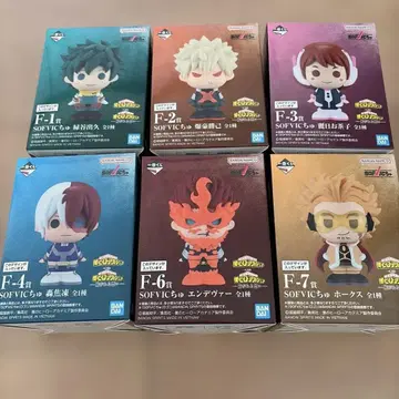 제일복권 히로아카 -이어지는 마음-F상 SOFVIC츄 6점 세트
