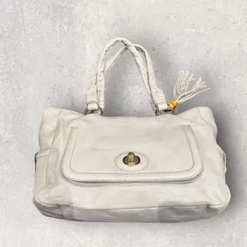 앙셰리 가죽 가방 택 포함 천연 가죽