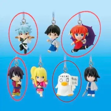 은혼 긴타마네츠케 극장판 홍앵편 가챠 4종