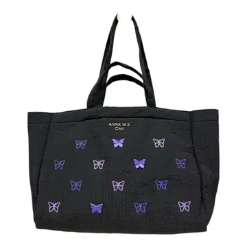 새상품급 ANNA SUI mini 자수 토트백 나비 타카라지마사 북