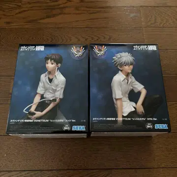 에반게리온 VIGNETTEUM 이카리 신지 나기사 카오루 2체 세트