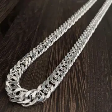 멕시칸 주얼리 실버 925 키헤이 체인 목걸이 60cm