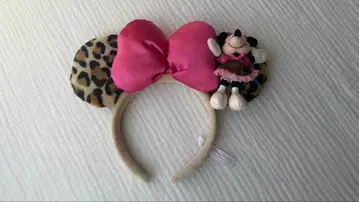 미니 마우스 레오파드 무늬 머리띠