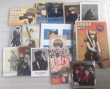 은혼 파샤코레 캔뱃지 카드 특전 오키타