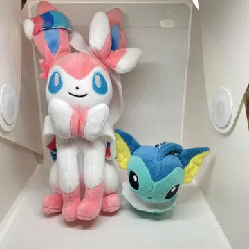 [중고] 포켓몬 니피아 샤워즈 봉제 인형 마스코트 촉촉한 삼영