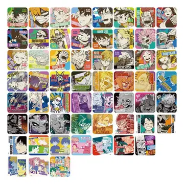 나의 히어로 아카데미아 원화전 아트 코스터 전종 세트 컴플리트