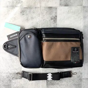 미사용 새상품 Bianchi 비앙키 숄더백 바디백 3way