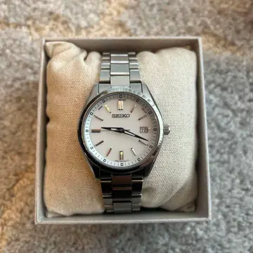 [ 새상품급 중고 ] SEIKO SBTM317 전파 솔라 손목시계