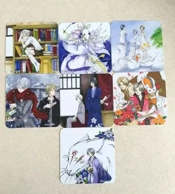 나츠메 우인장 20주년 콜라보 카페 코스터