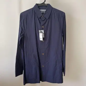 새상품 타임리 워닝 코튼 커버올 셔츠 네이비