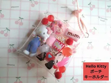 가챠 파우치 헬로키티 미니어처 마스코트 키티