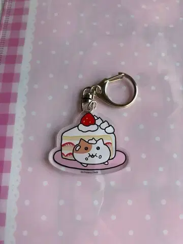 모치냐미 캐릭터 케이크형 아크릴 키링