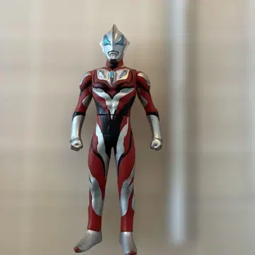 울트라맨 피규어 적은색 약 25cm 특대형 울트라맨 지드 프리미티브