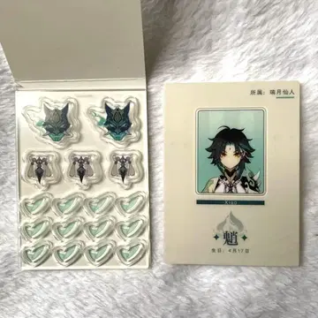 [ 공식 정품 ] 원신 fes 바스락 아크릴 부품 쇼 증명사진