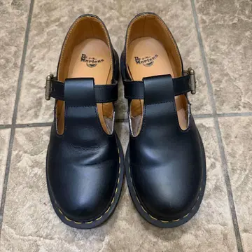 닥터 마틴 블랙 가죽 신발