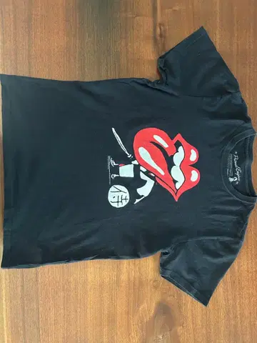 [레어] 롤링 스톤스 사무라이 T셔츠 코모토 히로토 디자인