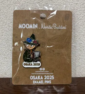 오사카 간사이 만박 북유럽관 핀 배지 스너프킨