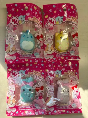 미스터 마시멜로 캐릭터 4개 세트