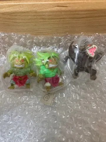 드래곤볼 UDM 대원숭이 대원숭이 브로리 피규어 키링 세 종류 1