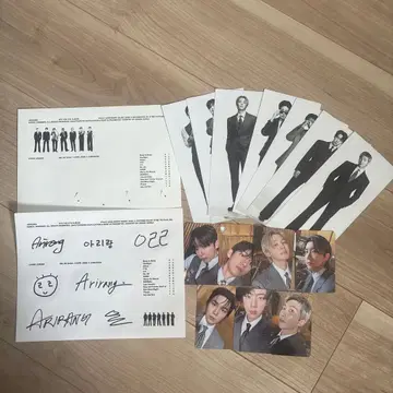 BTS ARIRANG 아리랑 앨범 봉입 세트