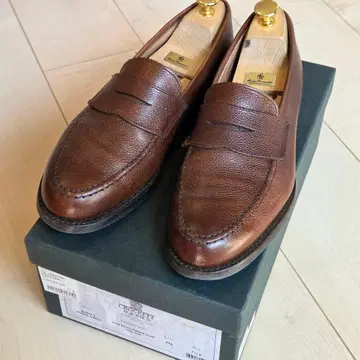 Crockett & Jones 보스턴 2 UK 7h E 다크 브라운