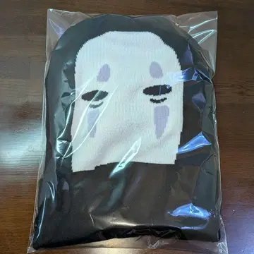 [ 미사용품 ] 카오나시 니트 모자 지브리 파크 한정판