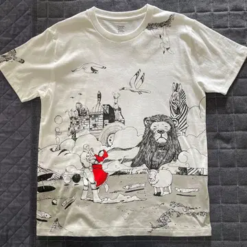 (미사용 새상품) 그라니프 마츠모토 타이요 콜라보 반팔 T셔츠 S사이즈