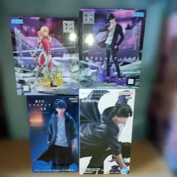 나 혼자만 레벨업 피규어 4종 세트