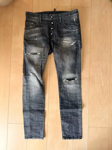 DSQUARED2 SKATER JEAN 블랙 데님 팬츠 새상품급