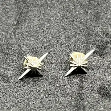 SAAD 사드 귀걸이 실버 태양신 썬 심볼