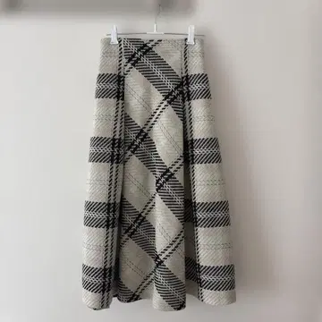 스나이델 SNIDEL 체크 롱 스커트