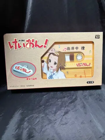 케이온 타이나카 리츠 카세트 테이프풍 아크릴 패스 케이스 미개봉 새상품