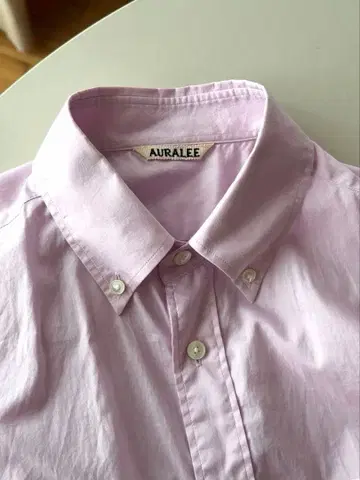 AURALEE WASHED FINX TYPEWRITER 사이즈 3