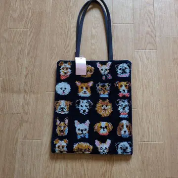 미사용 새상품 페이러 강아지 토트백 라브라리