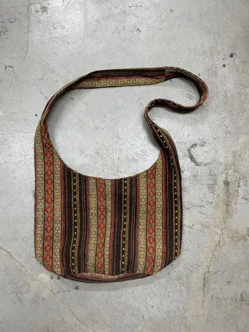 숄더백 메신저백 올 패턴 민족 스트라이프 y2k 레트로