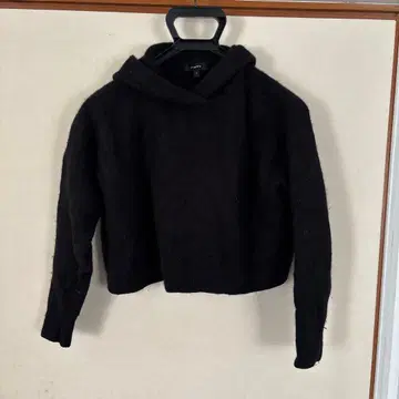 Theory 캐시미어 100% 크롭 후디 S