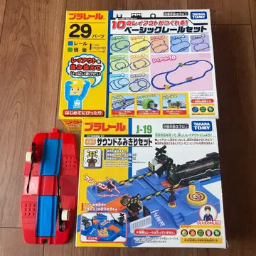 새상품급 프라레일 베이직 레일 사운드 건널목 기차 타카라토미