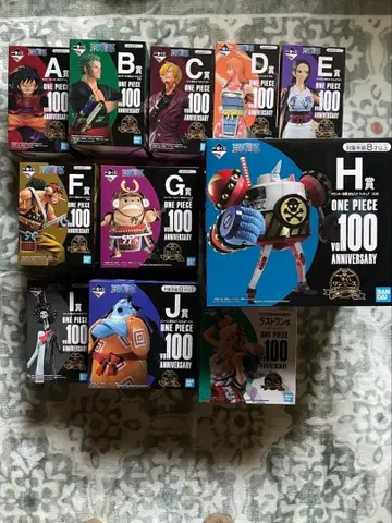 제일복권 원피스 vol.100 ANNIVERSARY 피규어 세트