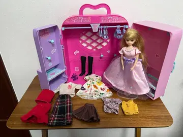 리카짱 드레스룸, 핸드메이드 옷 갈아입기 세트, 인형 포함