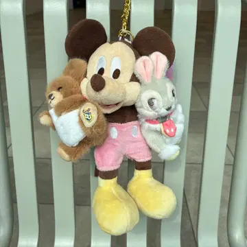 유니베스티즈 예크 토끼 & 미키 & 모카 키링 키체인