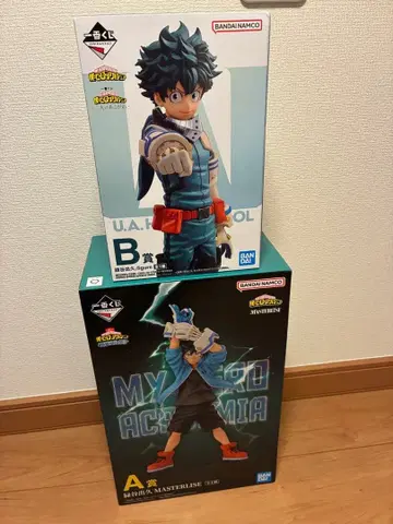 나의 히어로 아카데미아 피규어 A상 B상 세트 개최 축제 제일복권